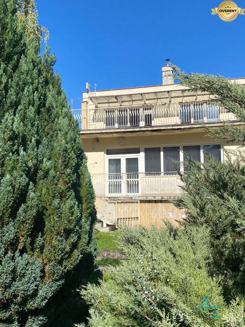 Pohľad zo záhrady.